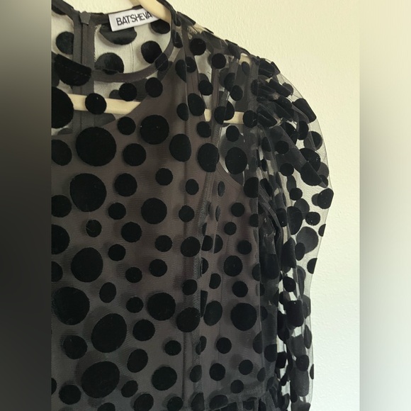 ❣️SOLD ON THREADUP* NWOT Batsheva Polka dot dress - Picture 4 of 4